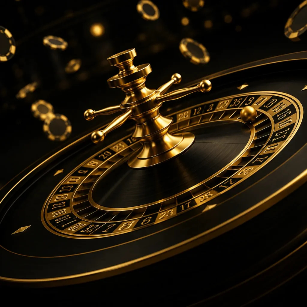 Golden roulette glamour in motion Golden roulette glamour in motion